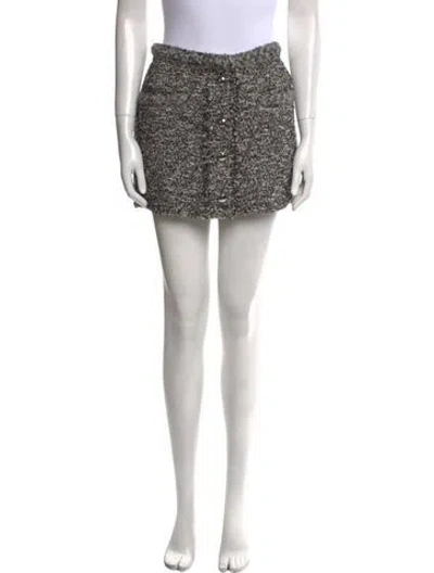 Pre-owned Isabel Marant Mini Skirt In Black