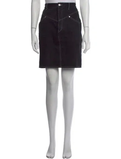 Pre-owned Isabel Marant Mini Skirt In Black