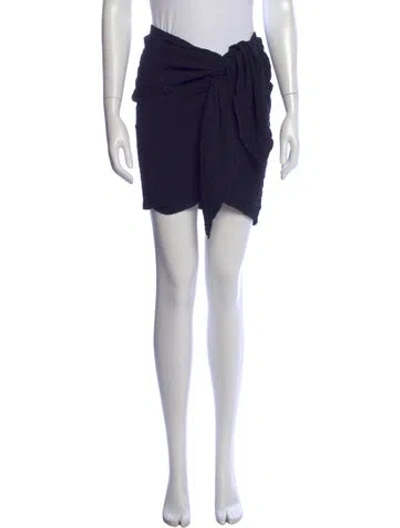Pre-owned Isabel Marant Mini Skirt In Black