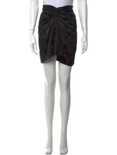 Pre-owned Isabel Marant Mini Skirt In Black