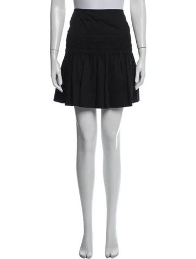 Pre-owned Isabel Marant Mini Skirt In Black