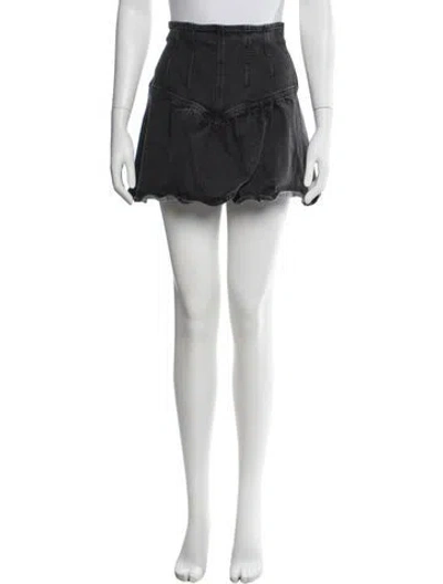 Pre-owned Isabel Marant Mini Skirt In Black