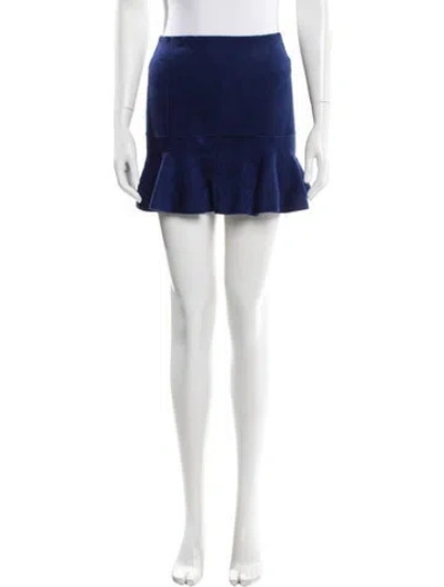 Pre-owned Isabel Marant Mini Skirt In Blue
