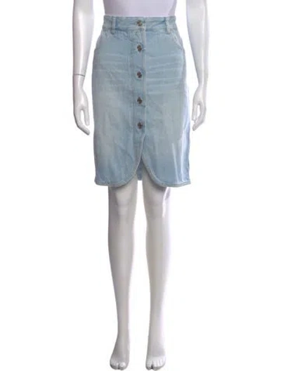 Pre-owned Isabel Marant Mini Skirt In Blue