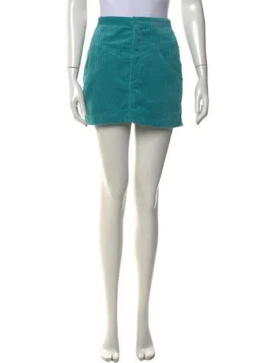 Pre-owned Isabel Marant Mini Skirt In Blue