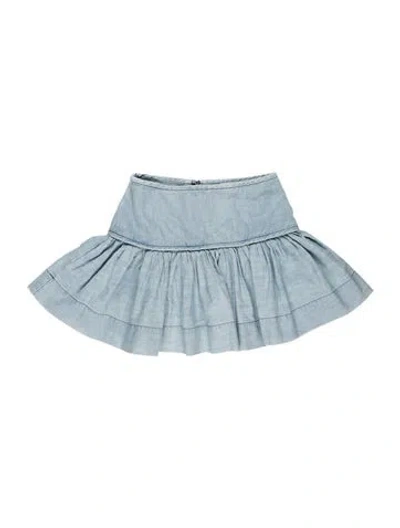 Pre-owned Isabel Marant Mini Skirt In Blue