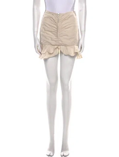 Pre-owned Isabel Marant Mini Skirt In Neutral