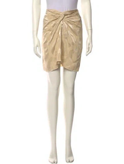 Pre-owned Isabel Marant Mini Skirt In Neutral