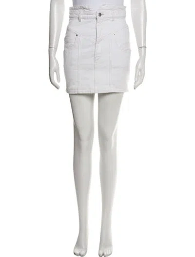 Pre-owned Isabel Marant Mini Skirt In Neutral