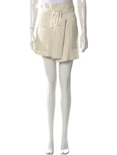 Pre-owned Isabel Marant Mini Skirt In Neutral