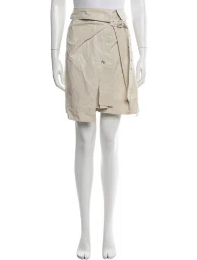 Pre-owned Isabel Marant Mini Skirt In Neutrals