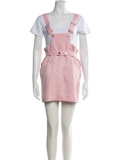 Pre-owned Isabel Marant Mini Skirt In Pink