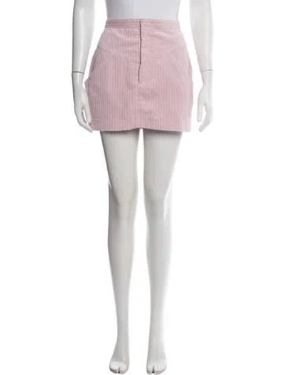 Pre-owned Isabel Marant Mini Skirt In Pink