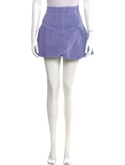 Pre-owned Isabel Marant Mini Skirt W/ Tags In Neutral