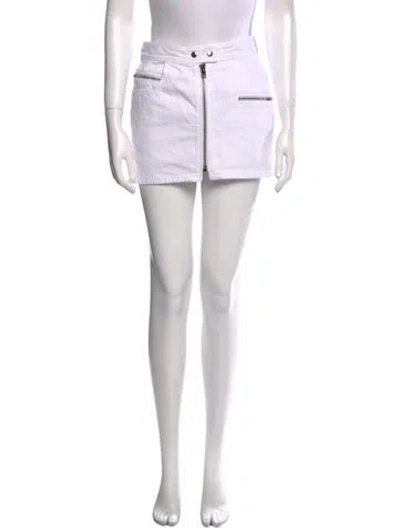 Pre-owned Isabel Marant Mini Skirt W/ Tags In White