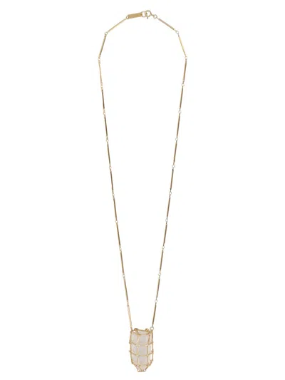 Isabel Marant Mini Statement Necklace In Gold