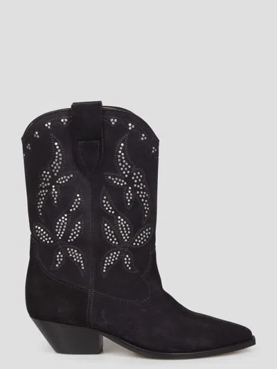 ISABEL MARANT MINI STUDS ANKLE BOOTS