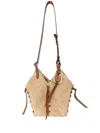 Isabel Marant Mini Tampa Raffia Shoulder Bags