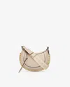 Isabel Marant Mini Moon Bag In Light Beige