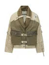 Isabel Marant Mini Utility Jacket With Straps In Multi