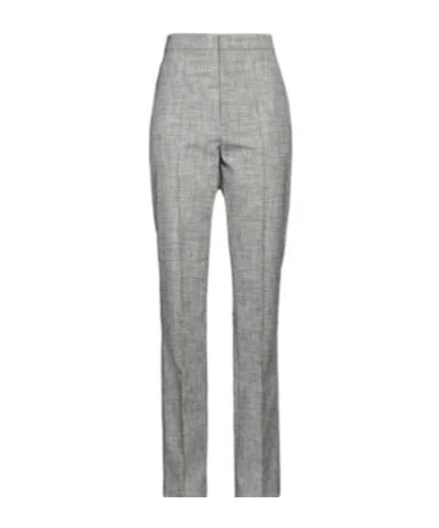 Isabel Marant Minimal High-waisted Straight-leg Casual Pants In Gray