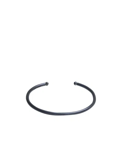 Isabel Marant Minimalist Bracelets In Black