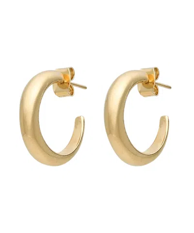 Isabel Marant Minimalist Hoop Earrings In Gold