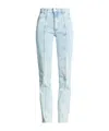 Isabel Marant Minimalist Light-wash Flared Jeans In Multi