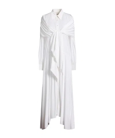Isabel Marant Minimalist Shirt Dress In White