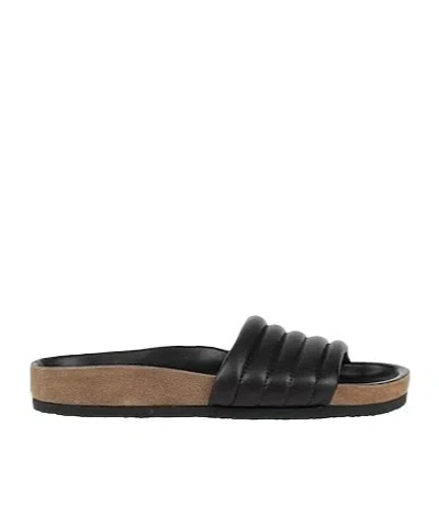 Isabel Marant Minimalist Slide Sandals In Black