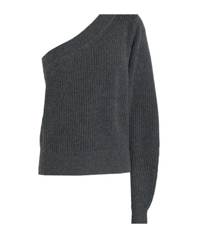 Isabel Marant Minimalist Solidcolor Knit Sweater In Blue
