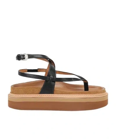 Isabel Marant Minimalist Thong Sandals In Multi