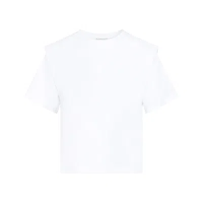 Isabel Marant Minimalist White Cotton T-shirt For Women