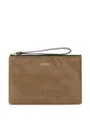 Isabel Marant Mino Clutch Bag In Neutrals