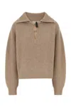 Isabel Marant -style Miranda Pullover Sweater In Neutral