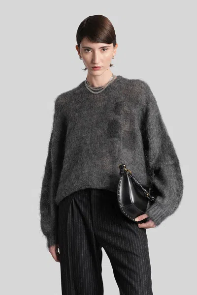 Isabel Marant Mirella Knitwear In Grey Wool In Gray