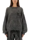 Isabel Marant Sweater "mirella" In Gray