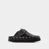 Isabel Marant Stud-embellished Leather Mules In Black