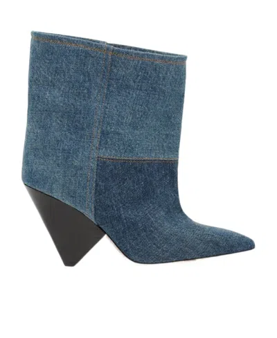 Isabel Marant Miyako Boots In Blue