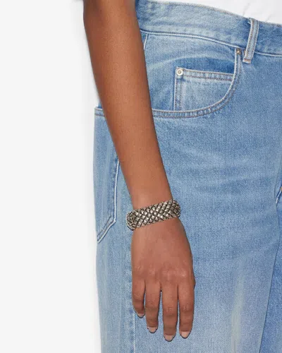 Isabel Marant Miyu Bracelet In Silver