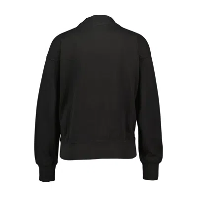 Isabel Marant Moby Gz Hoodie In Black