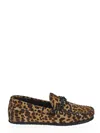 Isabel Marant Fitza Leopard-print Calf Hair Loafers