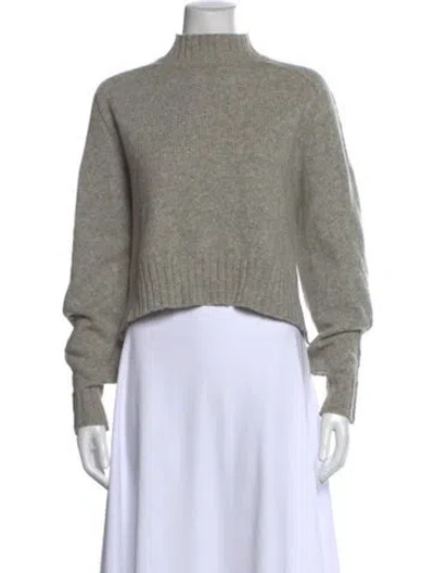 Pre-owned Isabel Marant Mock Neck Sweater In Gray