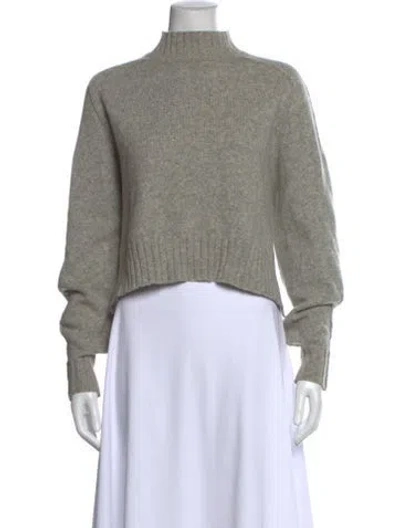Pre-owned Isabel Marant Mock Neck Sweater In Grey