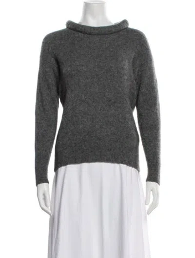 Pre-owned Isabel Marant Mock Neck Sweater In Grey