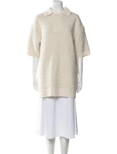 Pre-owned Isabel Marant Mock Neck Sweater In Neutral