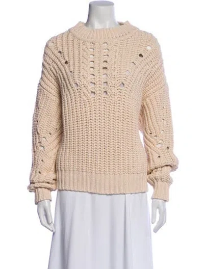 Pre-owned Isabel Marant Mock Neck Sweater In Neutral