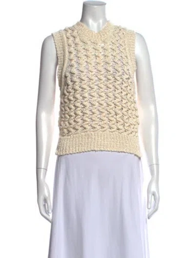 Pre-owned Isabel Marant Mock Neck Sweater In Neutrals