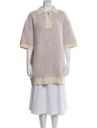 Pre-owned Isabel Marant Mock Neck Sweater In Pink