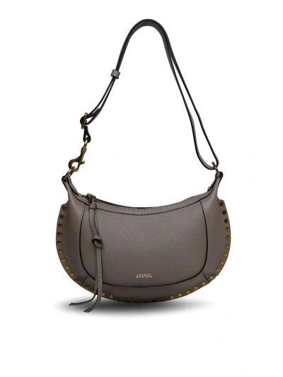 Isabel Marant Mole Leather Bag In Beige